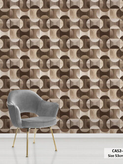 วอลเปเปอร์ลายไม้ประยุกต์ CAS2-D57