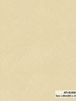 วอลเปเปอร์สไตล์โมเดิร์นลายมินิมอล สีทอง ATI-B16W