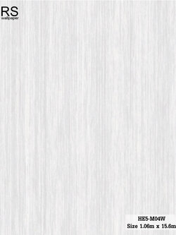 วอลเปเปอร์ลายเสี้ยนไม้ สีขาว HE5-M04W