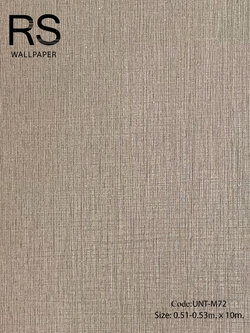 วอลเปเปอร์มีเทกเจอร์ในตัวพื้นสีน้ำตาลดินแดงมีกลิตเตอร์สีเงิน UNT-M72
