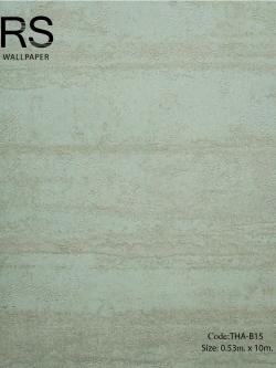 วอลเปเปอร์ลายปูนปาดยังไม่แห้งโทนสีเขียวอมฟ้า THA-B15