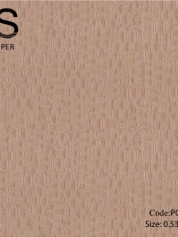 วอลเปเปอร์เทกเจอร์จิ๊กซอว์เล็กต่อกันพื้นสีน้ำตาล PO-MD57