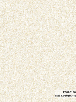 วอลเปเปอร์ลายคอนกรีต สีครีมปนทอง POM-F10W