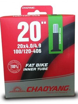 ยางใน Chaoyang 20x4.0/4.9 AV33 จุ๊บใหญ่