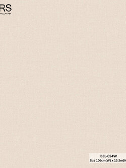 วอลเปเปอร์ลายผ้า สีน้ำตาลอ่อน BEL-C54W