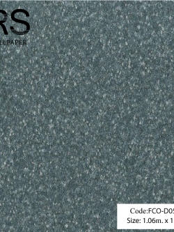 วอลเปเปอร์ลายเม็ดกรวดเล็กๆโทนสีเขียวฟ้าน้ำทะเลมีกลิตเตอร์ FCO-D05W