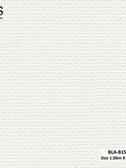 วอลเปเปอร์ลายผ้าสีขาว BLA-B15W