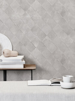 วอลเปเปอร์ ลายคอนกรีตสีเทา NEO-D71W