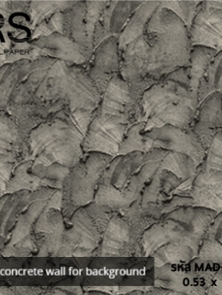 วอลเปเปอร์ลายปูนฉาบ สีเทา (Loft Style) MAD-D48