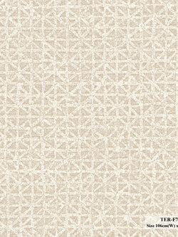 วอลเปเปอร์ลายสาน สีน้ำตาล TER-F77W