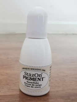 หมึกเติม (ปั๊มพลาสติก) สำหรับปั๊มวันหมดอายุ สีขาว