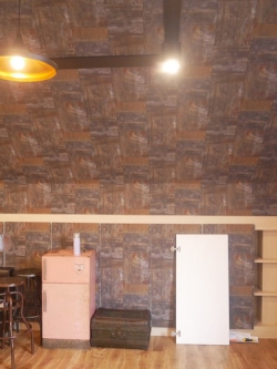 ติดวอลเปเปอร์ ลาดพร้าว71 นาคนิวาส ห้องสไตล์ลอฟท์ อินดัสเทรียล