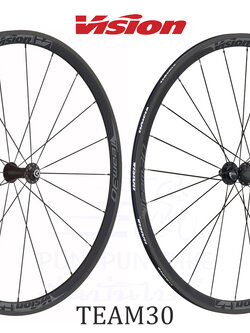 VISION : TEAM30 BLACK วงล้ออลูฯ แบริ่ง ขอบสูง 30 มม.