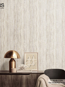 วอลเปเปอร์ลายหินอ่อน สีน้ำตาลทอง MAR-C22W