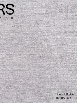 วอลเปเปอร์พื้นเรียบสีน้ำตาลอ่อนอมม่วง ELG-Q69