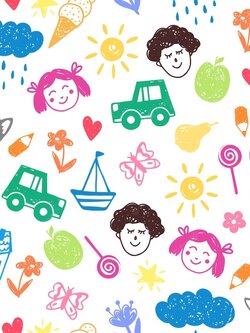 วอลเปเปอร์ห้องเด็ก ลายการ์ตูน (สั่งผลิต)