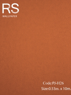 วอลเปเปอร์ลายเรียบเทกเจอร์หนัง PJ-H26