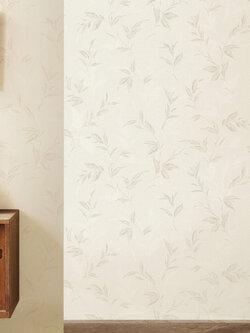 วอลเปเปอร์ลายใบไม้สีน้ำตาล ATI-B02W