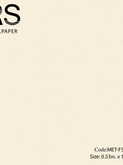 วอลเปเปอร์พื้นเรียบมีเทกเจอร์เป็นเส้นตารางเล็กโทนสีส้มอ่อน MET-F53