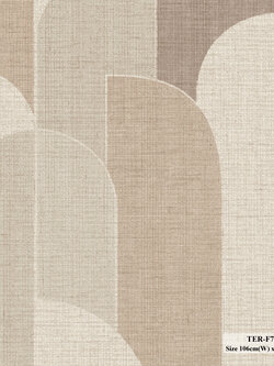 วอลเปเปอร์สไตล์โมเดิร์นสีน้ำตาล เทกเจอร์ลายสาน TER-F76W