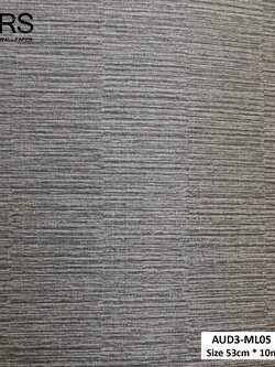 วอลเปเปอร์ สีดำเทา AUD3-ML05