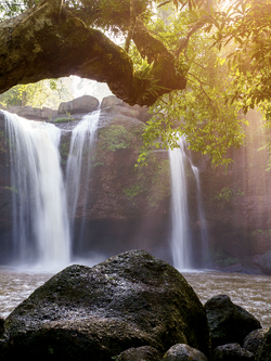วอลเปเปอร์ภาพน้ำตก (สั่งผลิต)