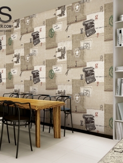 วอลเปเปอร์ อาร์ต เก๋ CHM-D49