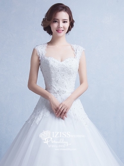 BR201 **พรีออเดอร์**ชุดแต่งงาน&ชุดเจ้าสาวแบบยาวสีขาวเกรดพรีเมี่ยม หรูหราน่ารัก สวยโดดเด่นไม่ซ้ำใคร