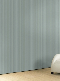 วอลเปเปอร์ลายทางโมเดิร์นคลาสสิคโทนสีเขียวมรกตอ่อน EST-F71