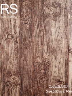 วอลเปเปอร์ลายไม้ 3D GLR-D31