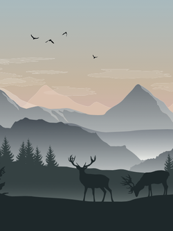 วอลเปเปอร์ภาพป่าเขตร้อน Tropical (สั่งผลิต)