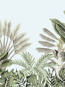 วอลเปเปอร์ภาพป่าเขตร้อน Tropical (สั่งผลิต)