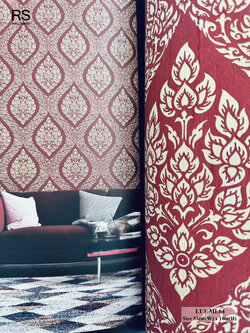 วอลเปเปอร์ลายไทยห้องพระ LU1-ML64