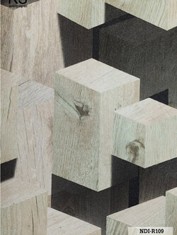 วอลเปเปอร์ ลายไม้ประยุกต์ NDI-R109