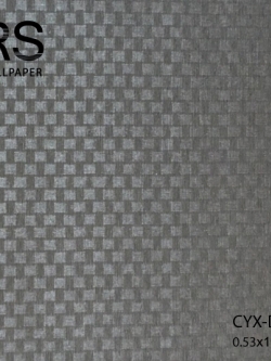 วอลเปเปอร์สีพื้น แท็กเจอร์ไม้สาน สีเทาดำ CYX-D26