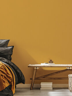 วอลเปเปอร์ สีเหลืองมาสตาร์ด เข้มอมทอง BLA-B21W