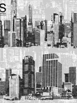 วอลเปเปอร์ ลายตึก OLI-M62W