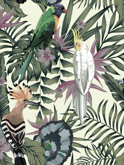 วอลเปเปอร์ภาพป่าเขตร้อน Tropical (สั่งผลิต)