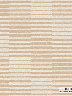 วอลเปเปอร์สไตล์โมเดิร์นกราฟฟิค สีน้ำตาลทอง TER-F38W