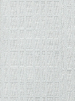 วอลเปเปอร์เทกเจอร์ตารางสี่เหลี่ยมเล็กพื้นสีขาวแกมเทา PF3-D05