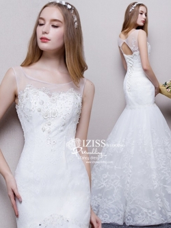 BR216 **พรีออเดอร์**ชุดแต่งงาน&ชุดเจ้าสาวแบบยาวสีขาวเกรดพรีเมี่ยม หรูหราน่ารัก สวยโดดเด่นไม่ซ้ำใคร สวยงามดุจเจ้าหญิง