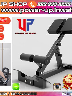 ม้าบริหารกล้ามเนื้อ ส่วนหลัง ปรับสูง-ต่ำได้ Back Extension Bench