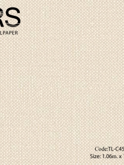 วอลเปเปอร์เทกเจอร์ผ้าพื้นสีน้ำตาลอ่อน TL-C45W