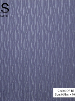 วอลเปเปอร์เทกเจอร์โมเดิร์นพื้นสีม่วง LOF-B71