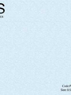 วอลเปเปอร์พื้นสีฟ้าด้านผสมกลิตเตอร์สีเงิน PO-MD42