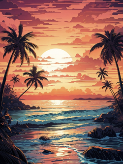 วอลเปเปอร์ภาพทะเล (สั่งผลิต)