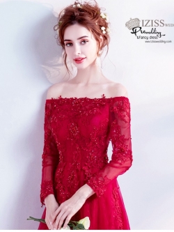 DL014 - **พรีออเดอร์** ชุดราตรี เดรสยาวออกงาน(Night party dresses) ชุดไปงานแต่งงานสวยๆ "ธีมสีโอโรส"