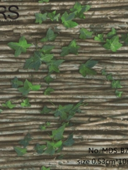 วอลเปเปอร์ ลายไม้ No. MDS-B74