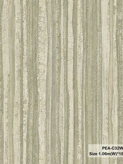 วอลเปเปอร์ลายเปลือกไม้ สีเขียวอมน้ำตาล PEA-C32W