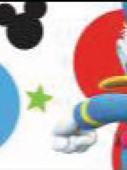 บอเดอร์วอลเปเปอร์ MICKEY DIS-D101BD